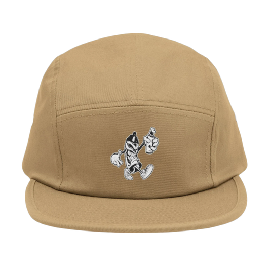 5 PANEL PAINT THE CITY HAT - KHAKI